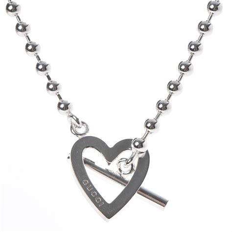 gucci heart necklace replica-3h6|gucci heart necklace sterling silver.